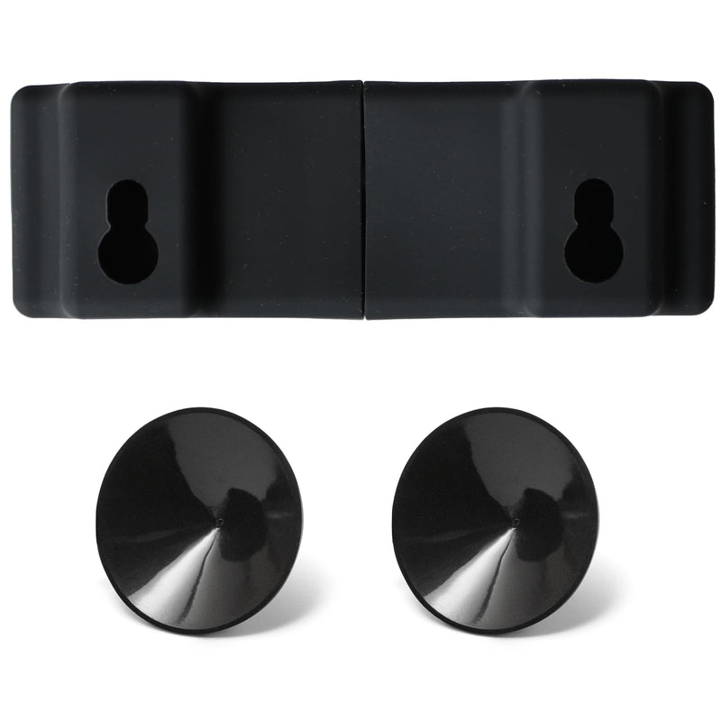 All-Black Silicone Skin for SunPass Pro and SunPass Portable (Florida), UNI Pass by E-Pass, and Rectangular EZ Pass with Suction Cups. Includes Black Suction Cups.
