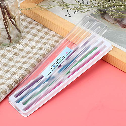 Maxmartt Dental Polishing Kit, 60Pcs/Pack Dental Abrasive Strips Teeth Polishing Finishing Dental Polishing Strips Dental Abrasive Strips Teeth Polishing Gloss Contouring Tools Finishing Teeth File