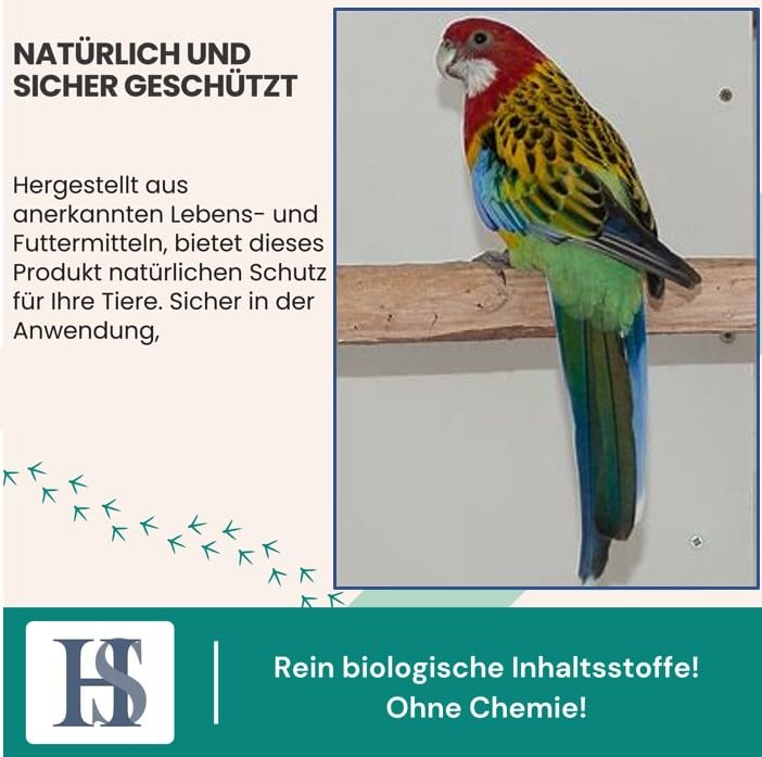 HS Spot on Bird Light – care product for small birds – 50 ml - BeesActive Australia