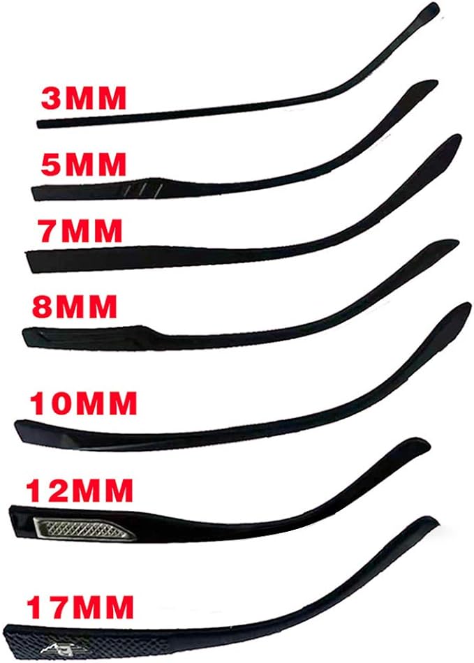Wimily [4 Packs] Pollen Symptoms Glasses, Large, Small, Dustproof, Pollen Protection, Metal Frame Protective Glasses Side Shields - BeesActive Australia
