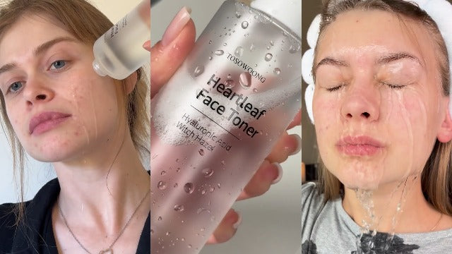 TOSOWOONG Heartleaf 97% Face Toner for Blemish-Prone & Calming, Hydrating