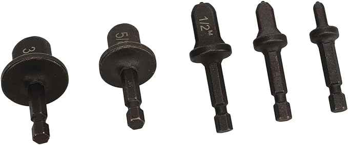 Cooper Tube Flare Expander, 5 Metal Efficient Copper Pipe Expander Swaging Tool for Air Conditioning Repair - BeesActive Australia