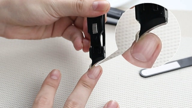 BALUCA Heavy Duty Toenail Clippers for Men & Seniors - Ultra Sharp Wide Jaw Nail Clipper for Thick & Ingrown Toenails, Long Handle Toe Nail Clipper for Seniors, Anti-Splash Design & Safety Lock