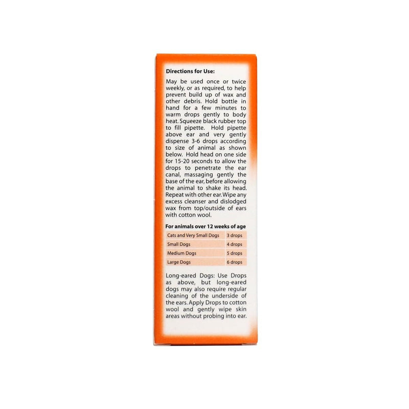 Johnson's Ear Cleanser for Dogs and Cats - Antibacterial, Wax Removal and Ear Hygiene - 50ml