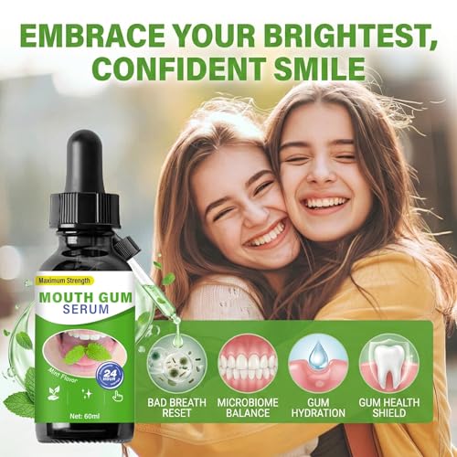 Gum Restore Drops - Advanced Repair for Receding Gums and Bad Breath, 4 Fl Oz 2 Count