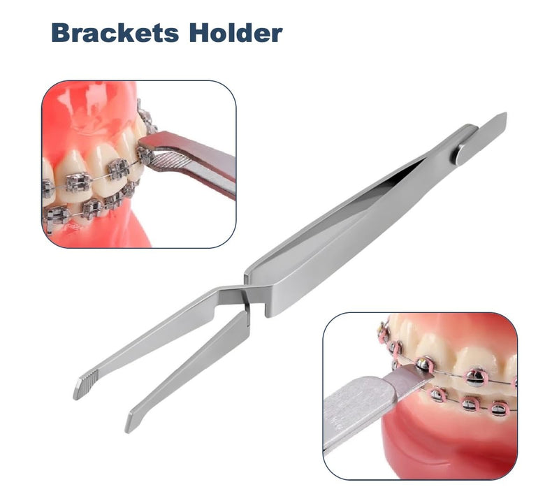 Dental Orthodontic Braces Removal and Color Changing Kit, 4 Pieces For Braces Ligature Ties Power Chain And Cutting Plier - BeesActive Australia