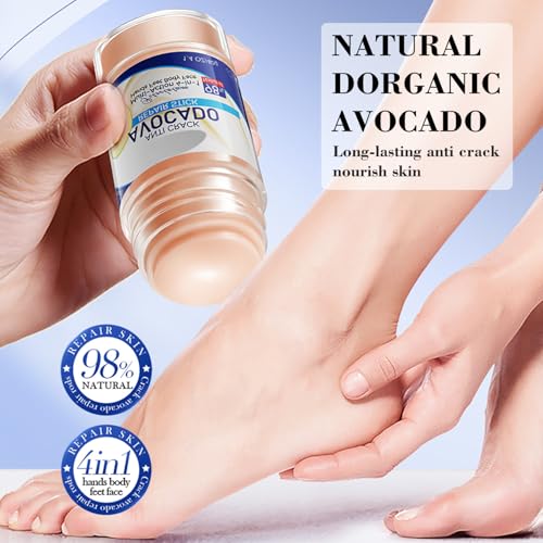 Nano Glass Foot File, Foot Callus Remover & Foot Scrubber for Smooth Feet, Professional Pedicure Tool (Heel Socks & Cracked Heel Stick Included), Blue