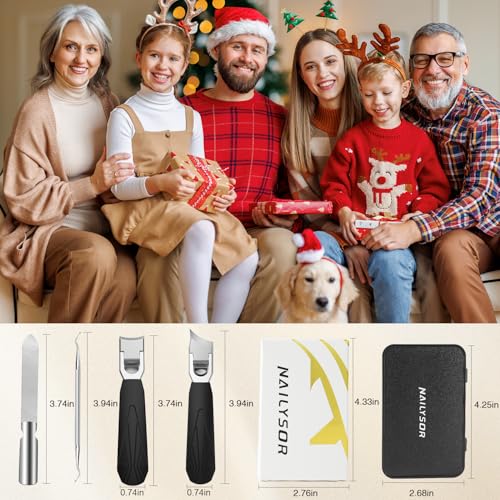 Upgrade Large Toenail Clippers for Thick Nails for Seniors Long Handle, Ultra Sharp Precision Nail Clippers for Men, Curved Wide Jaw Opening Fingernail Clippers with Catcher Nail Cutter for Women Classic