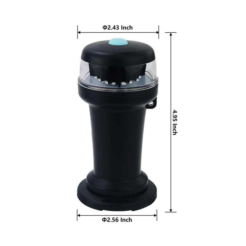 Bow Navigation Lights Battery Powered LED for Boat Marine with Magnetic Base Surface Mounting (Bi color. Red and Green)