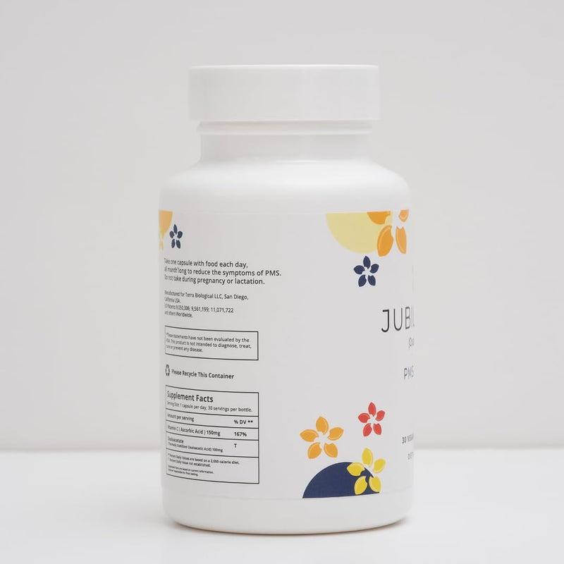 Jubilance PMS Support - Oxaloacetate PMS Relief Vitamin for Women (New Look, Same Clinically Proven Formula)