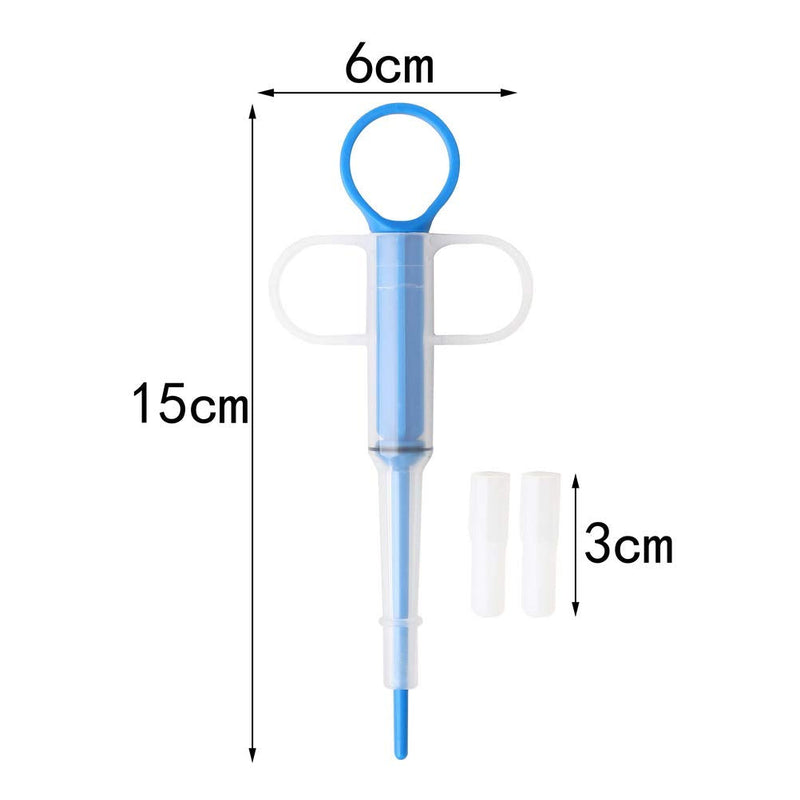 nuoshen 2 pieces tablet feeder, medication feeder, pet pusher syringe, pet pusher syringe, tablet dispenser for cats, small dogs - BeesActive Australia
