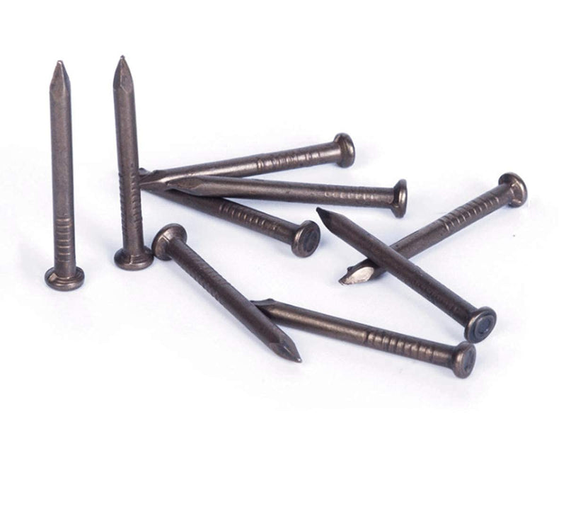 5 cm / 2 inches long, high-quality woodworking nails, round nails for wall nails, 50 black cement wall nails - BeesActive Australia