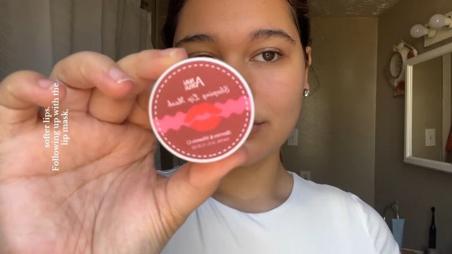 ANAI RUI Lip Scrub & Lip Mask Set, Strawberry berry