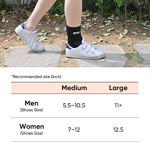 NEOFECT Drop Foot Brace - Adjustable AFO Ankle Brace for Walking & Stroke Recovery, Breathable Material for Ankle and Foot Support, Comfortable Design (Large/Left) LEFT Large / Left