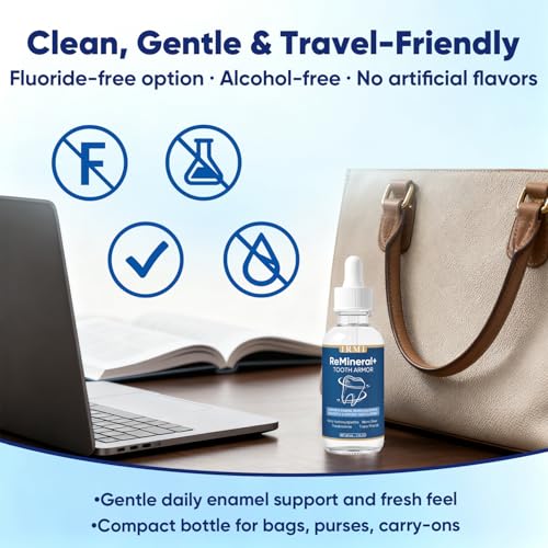 Irmi Dental Care Drops - Remineral Tooth Armor, Cavity Healing Tooth Armor Liquid, Nano Hydroxyapatite Remineralization Complex for Cavity Repair, Teeth Whitening with Remineralization Drops (2) 2