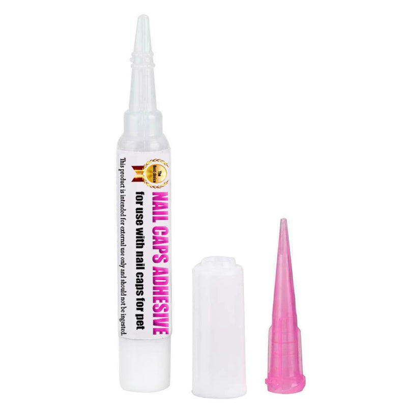 10pcs of Special Pet Nail Adhesive Glues & 20pcs of Applicator Tips for Cat Nail Caps and Dog Nail Caps 10pack - BeesActive Australia