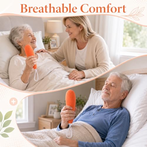 4 Pcs Palm Protector for Hand Contracture Carrot Shape, Orange 4