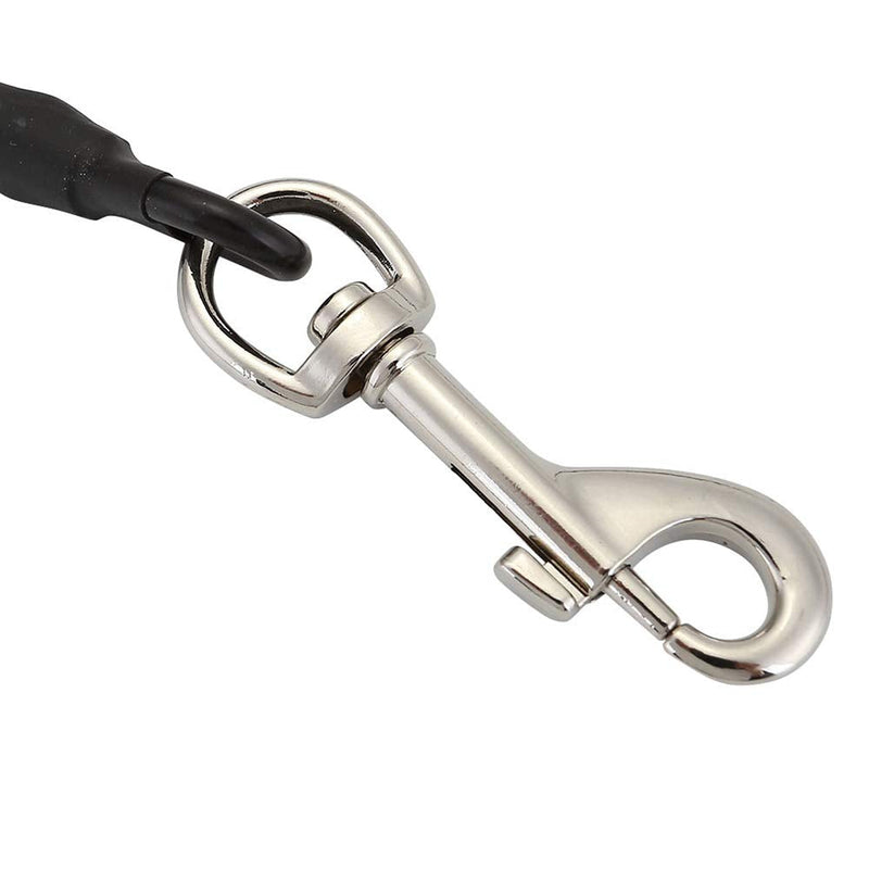 ACBungji Car Pet Dog Cat Seat Safety Belt Latch Buckle No-Chew Leash Restraint Harness Coated Stainless Steel Heavy Duty Isofix Connector Small Medium Large (39 INCH) 39 INCH - BeesActive Australia