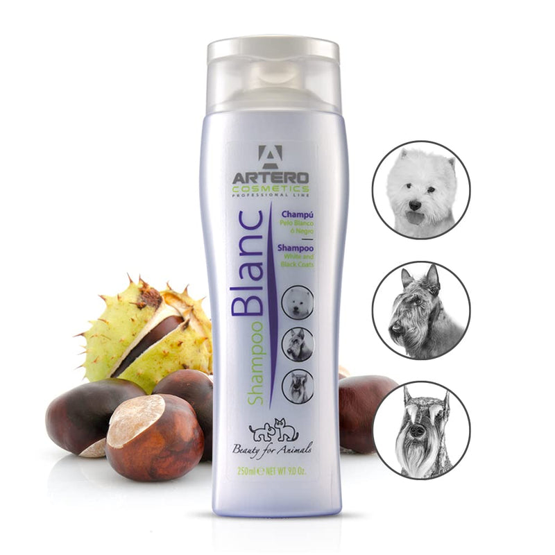 Artero Blanc. Whitening Shampoo for White Dogs and Black Dogs - PawsPlanet Australia