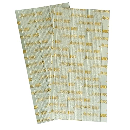 Rescue Essesntials - 3M Steri-Strip Reinforced Skin Closures (1/2 in x 4 in) - 12 Count (2 Packages of 6)