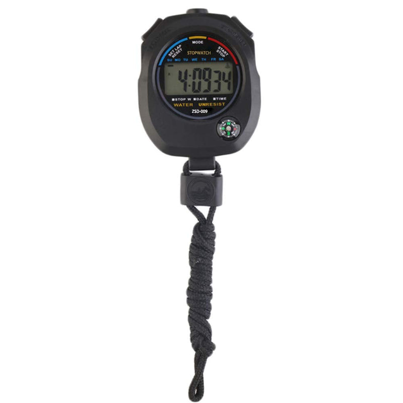 12 Pack Multi-Function Electronic Digital Sport Stopwatch Timer, Large Display with Date Time and Alarm Function,Suitable for Sports Coaches Fitness Coaches and Referees 12pack