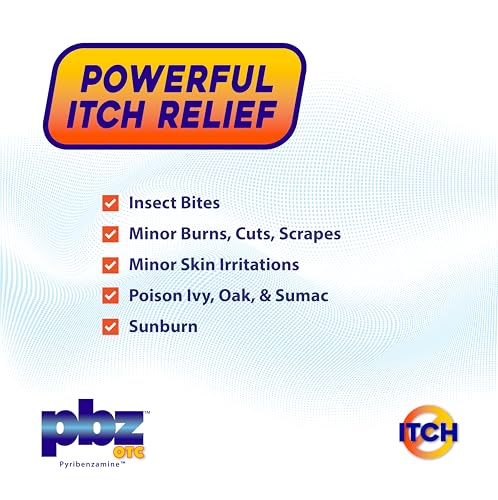PBZ OTC Itch Relief Cream, Kid Safe, 1% Tripelennamine, 1 oz 1 Ounce (Pack of 1)