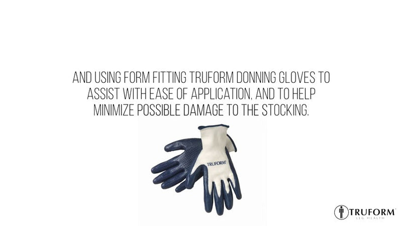 Truform 30-40 mmHg Compression Stockings for Men and Women, Thigh High Length, Dot-Top, Closed Toe Beige Medium (1 Pair)