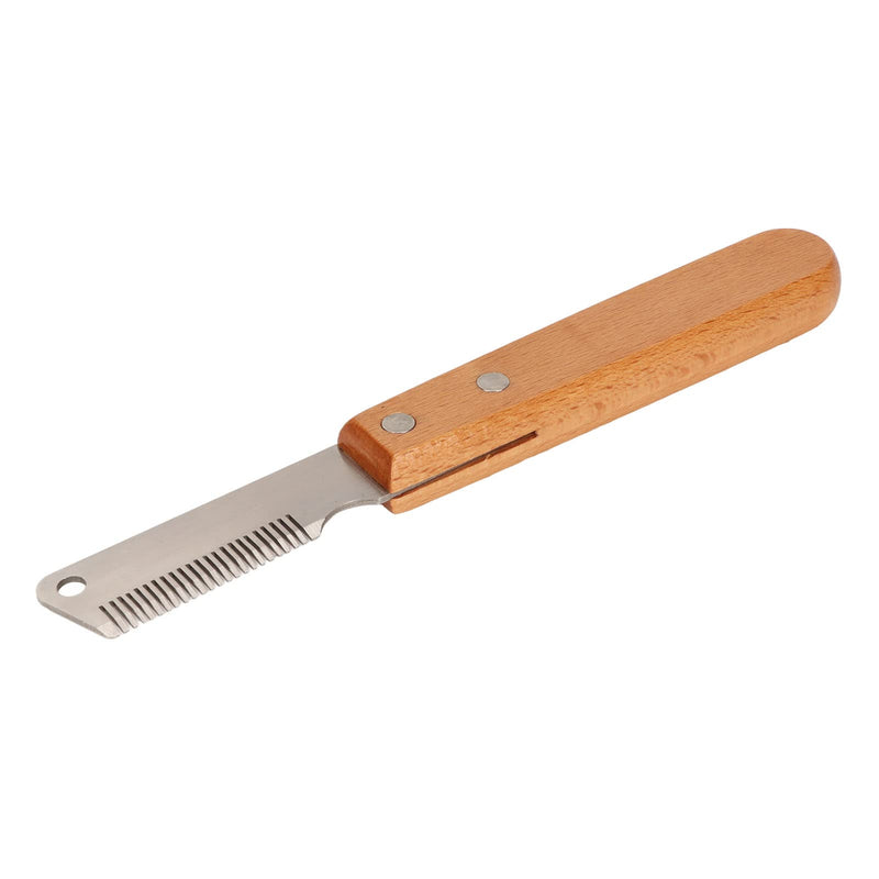 Pet Grooming Tool: Multifunction Remove Floating Hair Comb with Wood Handle for Cats and Dogs - BeesActive Australia
