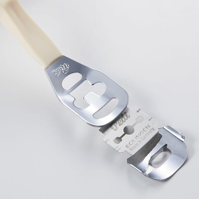 Solingenpedie (manufactured in Germany by Solingen) Corn and dead skin scraper [10 replacement blades included] - BeesActive Australia
