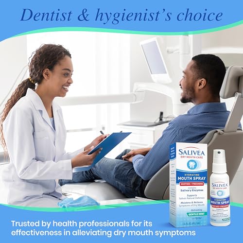 Salivea Dry Mouth Relief Value Set — Anticavity Toothpaste + Extra Gentle Spray 2 Pack