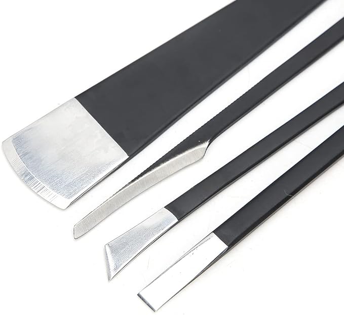 Professional Pedicure Knife Set, Horny Corn Foot Callus Remover Foot File File, 4 Pedicure Tools for Foot Care, Intruded Nail Removal Kit, Stainless Steel Foot Scraper for Salon and Home Use -  Australia