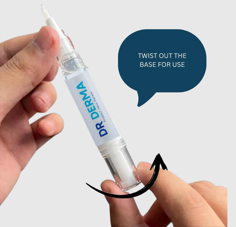 Nail Fungus Pen - Toenail Fungus Treatment Extra Strength with 25% Undecylenic Acid - Helps Repair Discolored & Damaged Nails - With 3 Twist Pens, 5 Nail Files & Instructions, 12ml(4ml Each)