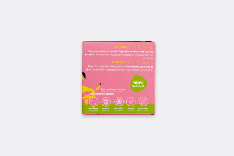 Brix Gastro - Digestive Health Support Treats for Dogs - Nutritional Pet Supplement with Bee Pollen, Propolis & Ginger - Helps Eliminate Bad Breath & Promotes Better Digestion (54 Pieces)