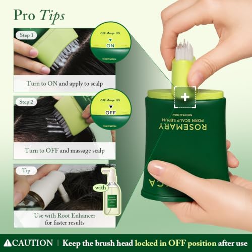 AROMATICA Overnight Rosemary PDRN Scalp Serum for Scalp Treatment