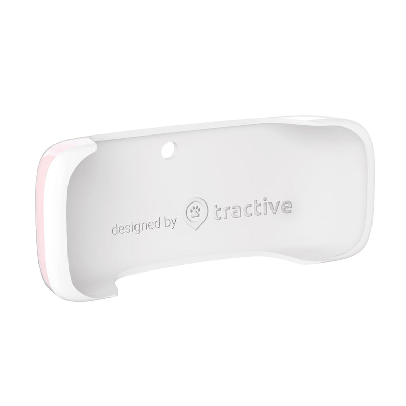 Tractive GPS Dog LTE (4) Hard Cover - Pink Pink Cover - BeesActive Australia