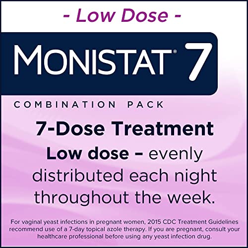 Monistat 7-Day Yeast Infection Treatment for Women, Miconazole Cream