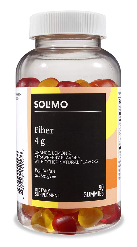Amazon Basics Adult Multivitamin (150 Gummies) and Amazon Basics Fiber Gummies (90 Gummies)