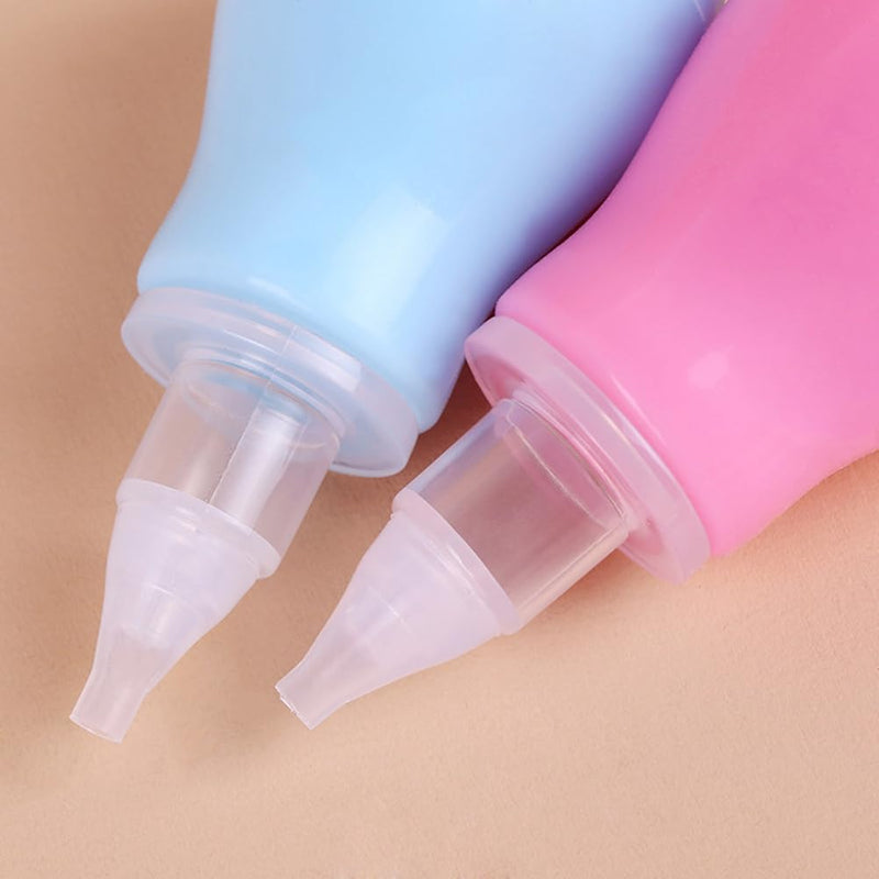 ibasenice 4-Pack with Soft Spout for Mucus Removal and Congestion Relief Portable Cleaner for Newborns and Infants