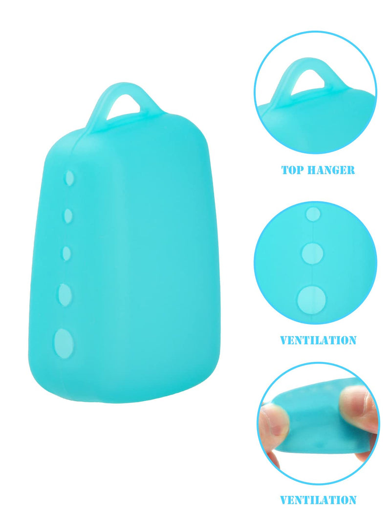 5 Packs Toothbrush Covers, Silicone Toothbrush Covers Caps for for Electric Toothbrush Replacement Head & Manual Toothbrush, Toothbrush Travel Essentials Azure - BeesActive Australia