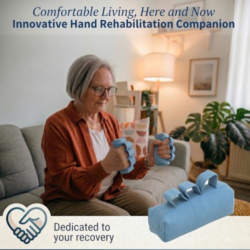 Hand Contracture Cushion with Finger Separators, Soft Hand Positioning Aid