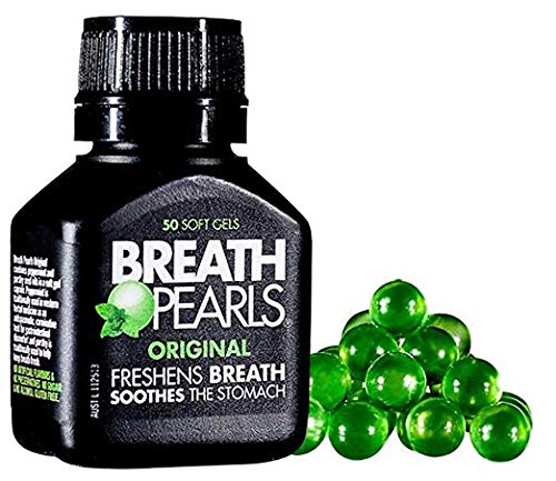 Breath Pearls Original Freshens Breath (50 softgels) (4 Pack)