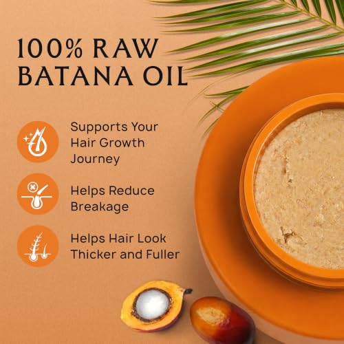 Lebanta Raw Batana Oil For Hair - 100% Pure Organic 4oz Scalp & Hair Mask 4 Count (Pack of 1)