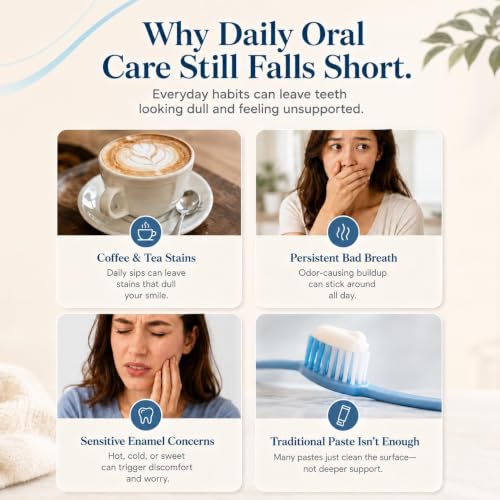 Remineralizing Tooth Powder Nano hydroxyapatite Tooth Powder Lemon Mint