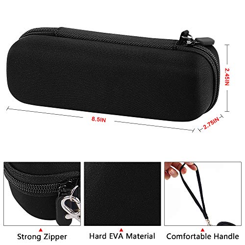 Case Compatible with Philips for Sonicare for ProtectiveClean 4100 6100 5100 6500 7500 Rechargeable Electric Toothbrush Portable 2 in 1 Contact Lens Case and Glasses Case