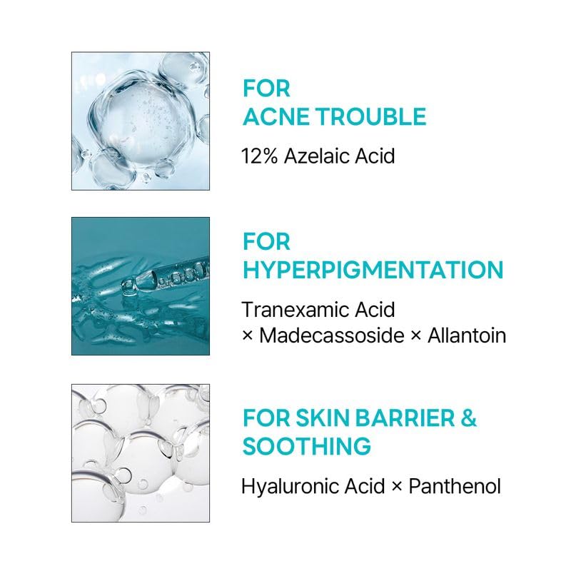 ROUND LAB Azelaic Acid 12 Soothing Serum, 1.01 Fl Oz