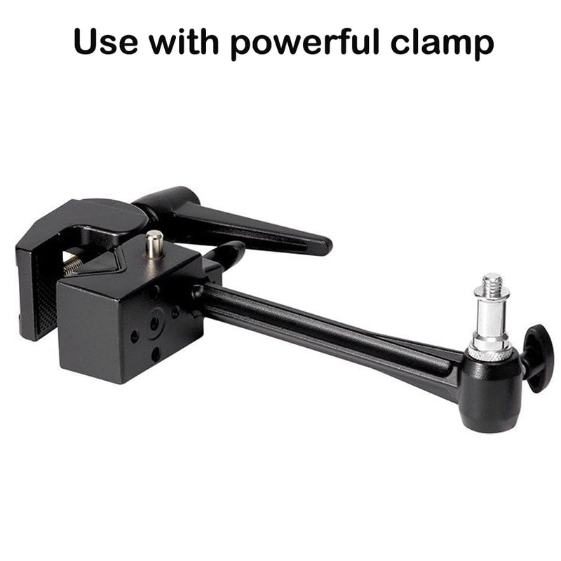 6 Inch Extension Arm with Spigot for Super Clamp - Versatile and Sturdy Photography Accessory for Enhanced Equipment Mounting(2 Pack) - BeesActive Australia
