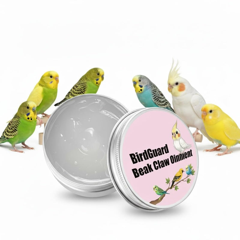 XANADU Bird Ointment - Beak Balm & Claw Moisturizer for Dry, Peeling, Cracked Beaks and Rough Claws | Natural Beak Conditioner for Budgies, Parakeets, Cockatiels, Finches & Lovebirds (Mini Size) Mini Size