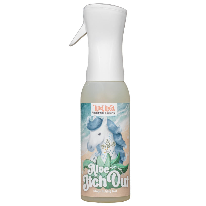 Lilla Livet by Bense&Eicke Aloe Itch Out Eczema Spray for Horses - Soothing & Nourishing - Cleans and Moisturises - with Aloe Vera, Livermoss & Tea Tree Oil, 500 ml Spray Bottle