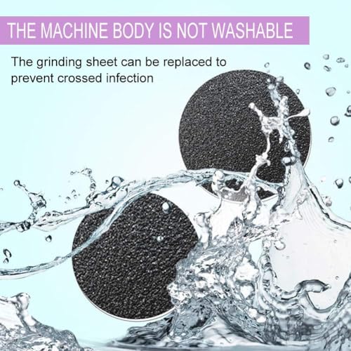 Electric Foot File, Exfoliate Callus Remover, Electric Tool Foot Grinding Machine for for Cracked Dry Skin