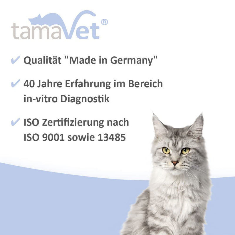 tamaVet 5X Giardia rapid test for dogs and cats - Immediate certainty about your animal's health in the event of diarrhea and intestinal parasites - For detecting Giardia antigens in animal feces 5 pieces (pack of 1) - BeesActive Australia